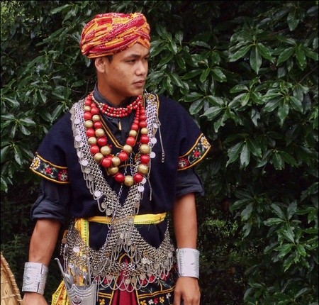 Traditional Meghalayan men's attire